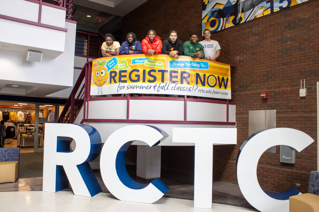 RCTC football players