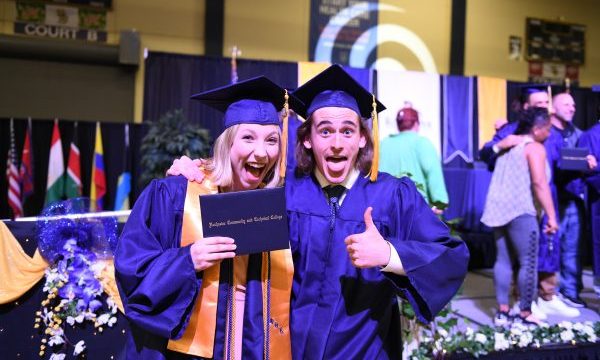 Photos courtesy of College Relations and Marketing Smiling RCTC graduates