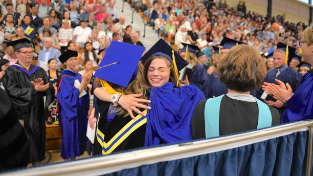 Photos courtesy of College Relations and Marketing RCTC commencement crowd