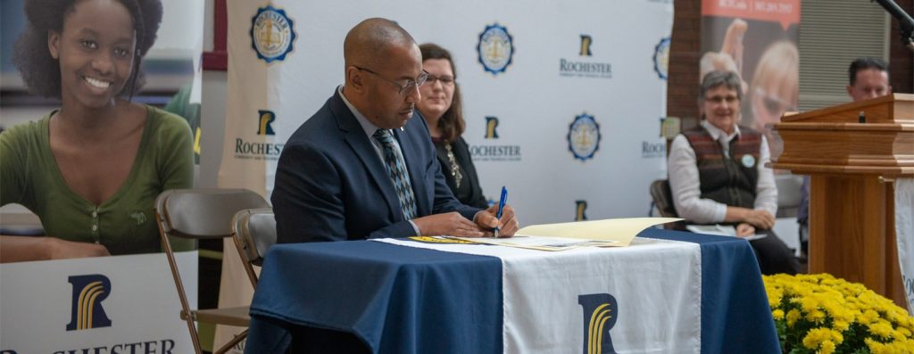 President Boyd Signs Compassion Charter