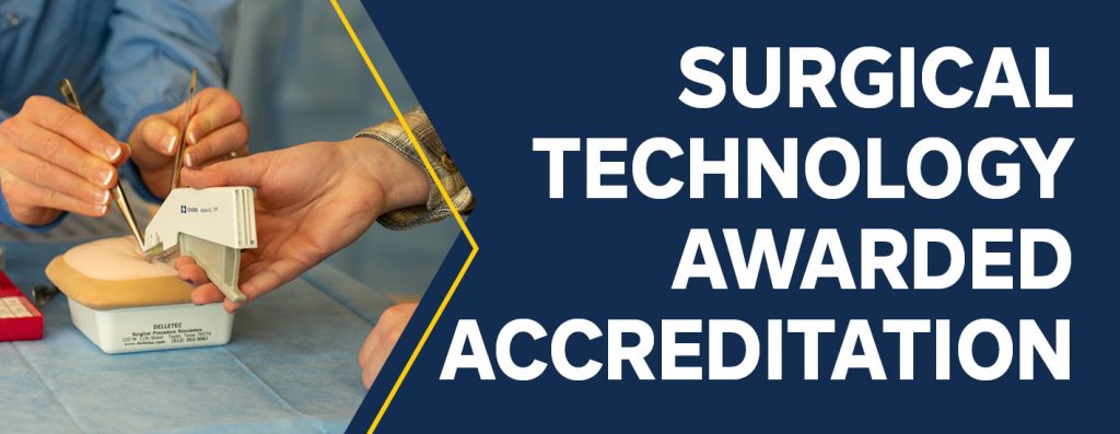 RCTC Surgical Technology Associate Degree Awarded Continuing Accreditation