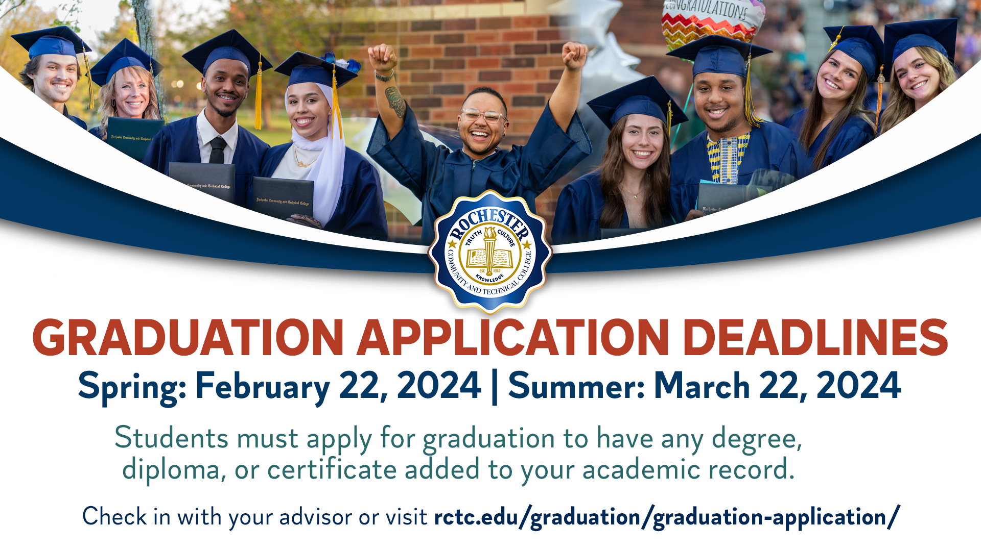 Apply to Graduate from RCTC
