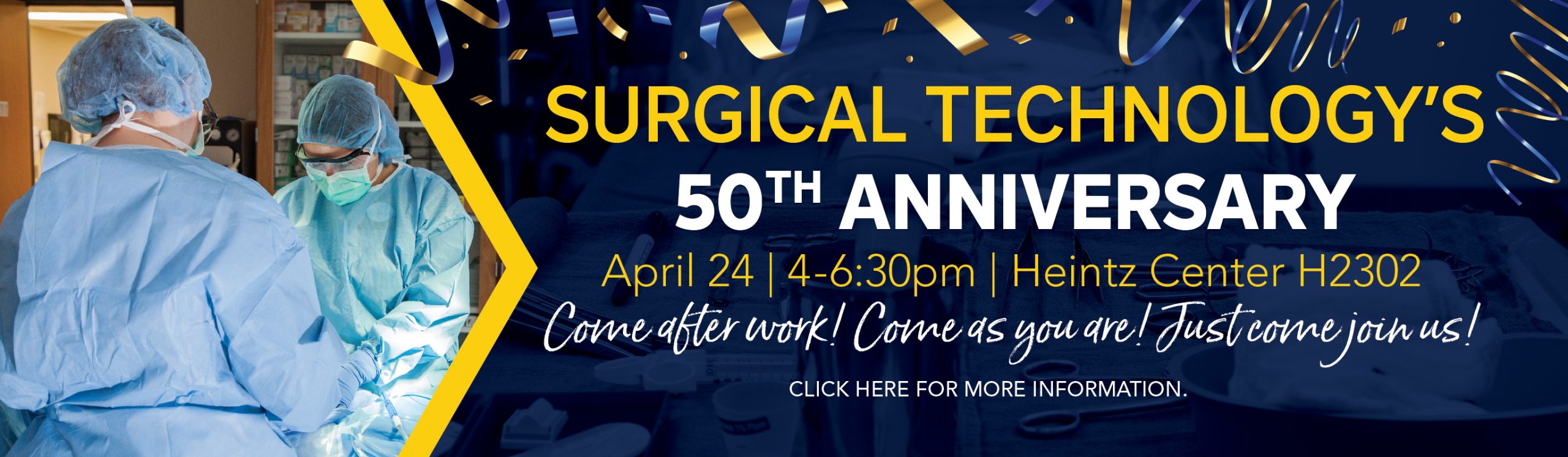 Surgical Technology Program's 50th Anniversary