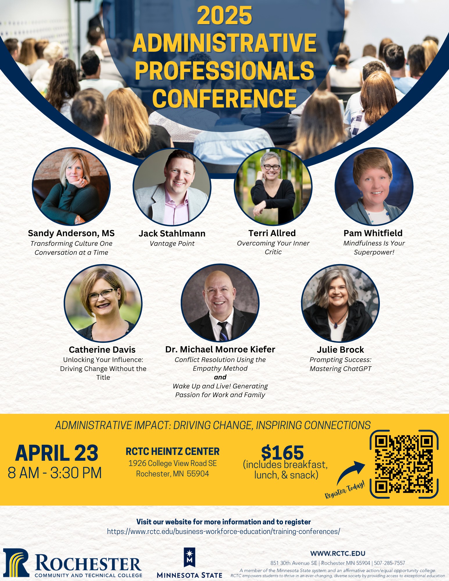 Training Conferences Rochester Community and Technical College