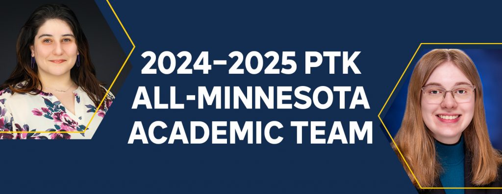 RCTC Students named to 2024-2025 PTK All-Academic