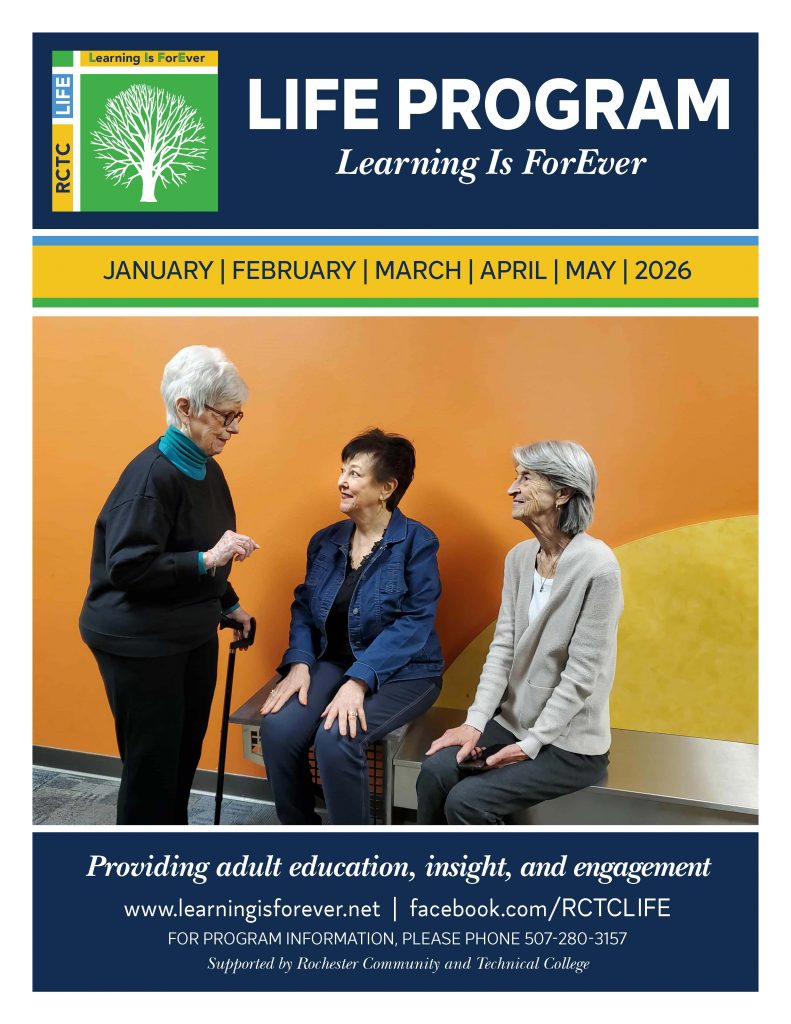 The Cover of the RCTC LIFE 2026 Spring Catalog